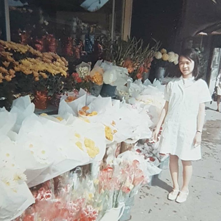 A young Jasmine at the original Jong Young location